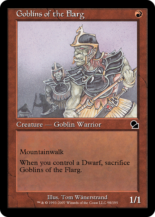 Goblins of the Flarg (ME1-098) - common - Foil