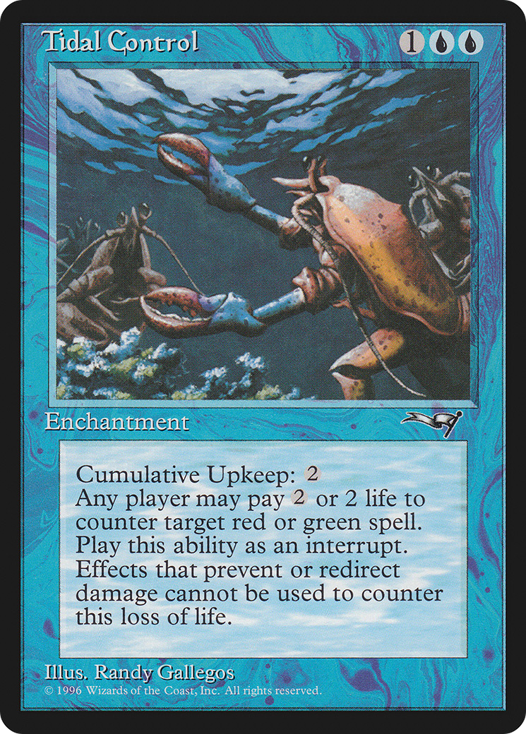Tidal Control (ALL-040) - rare