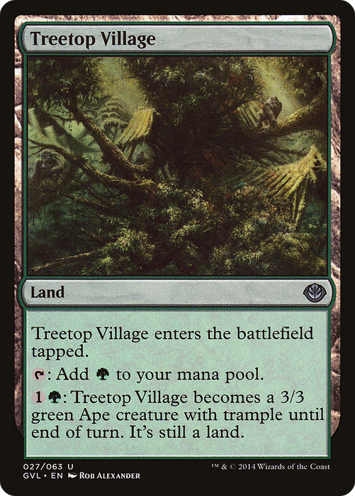 Treetop Village (DD3-027) - uncommon