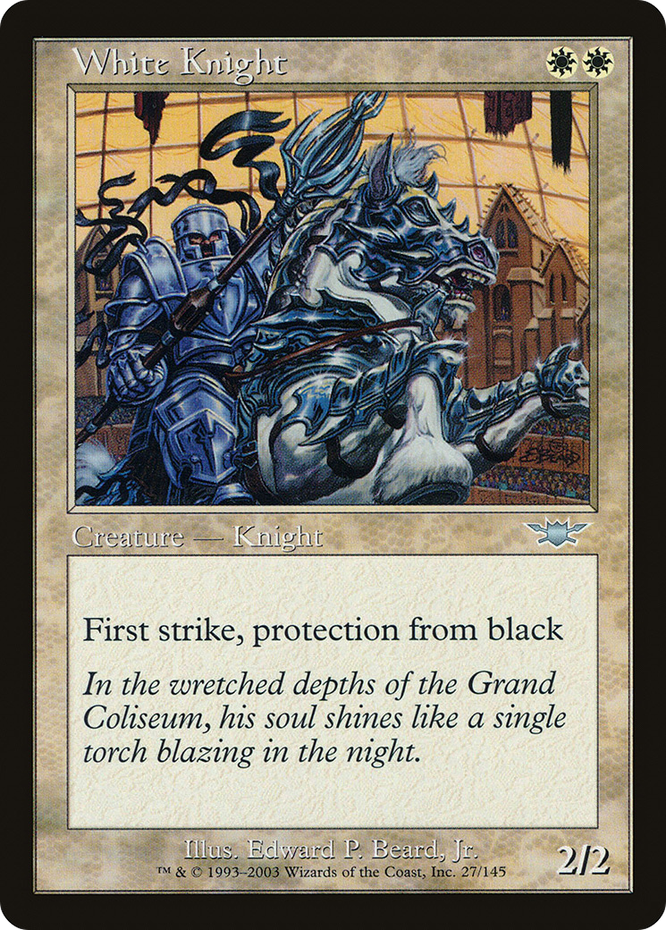 White Knight (LGN-027) - uncommon