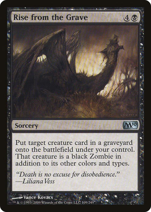 Rise from the Grave (M10-109) - uncommon