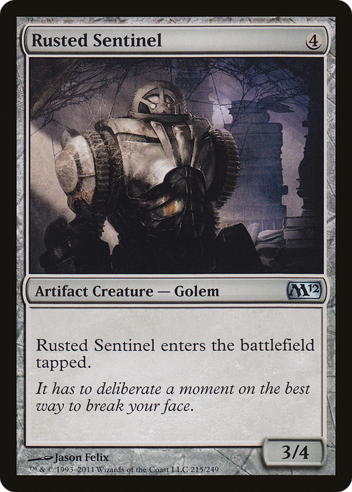 Rusted Sentinel (M12-215) - uncommon