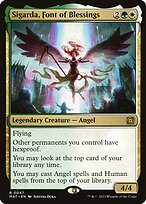 Sigarda, Font of Blessings (MAT-047) - rare - Foil