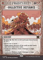 Collective Defiance (OTP-021) - rare: (Showcase) (Borderless)
