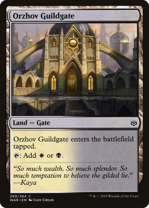 Orzhov Guildgate (WAR-269) - common