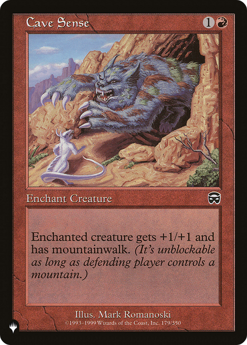 Cave Sense (LIST-MMQ-179) - common