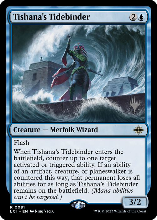 Tishana's Tidebinder (PPLCI-81P) - rare - Foil