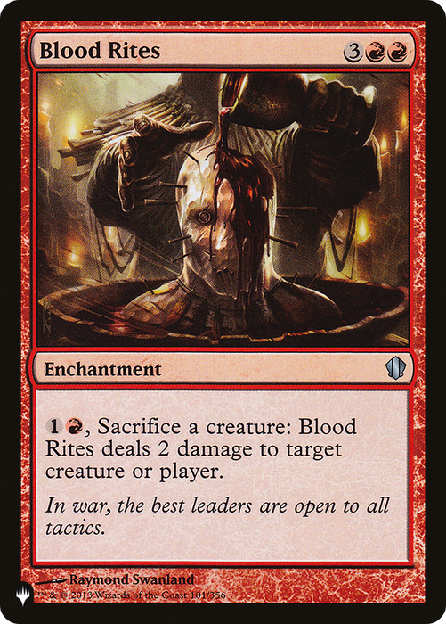 Blood Rites (LIST-C13-101) - uncommon