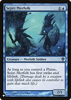 Sejiri Merfolk (LIST-WWK-36) - uncommon