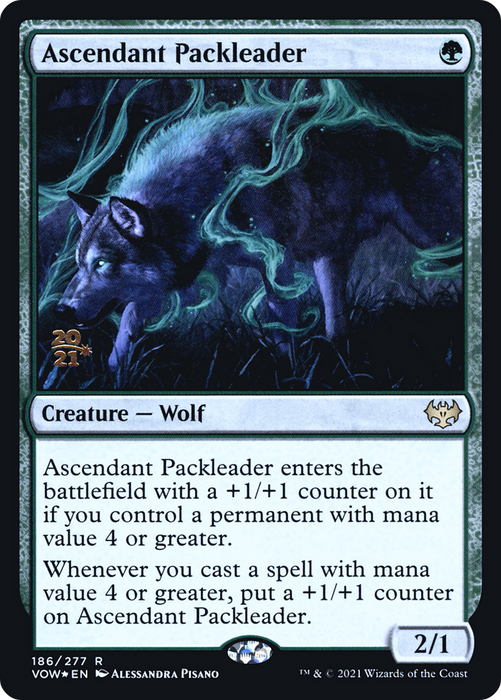 Ascendant Packleader (PRE-186S) - rare - Foil