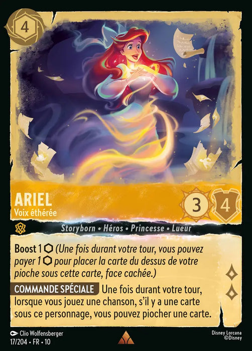 Ariel - Voix éthérée (17/204) - LDLP - Rare - Cold Foil