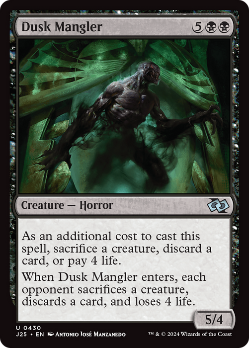 Dusk Mangler (J25-430) - uncommon