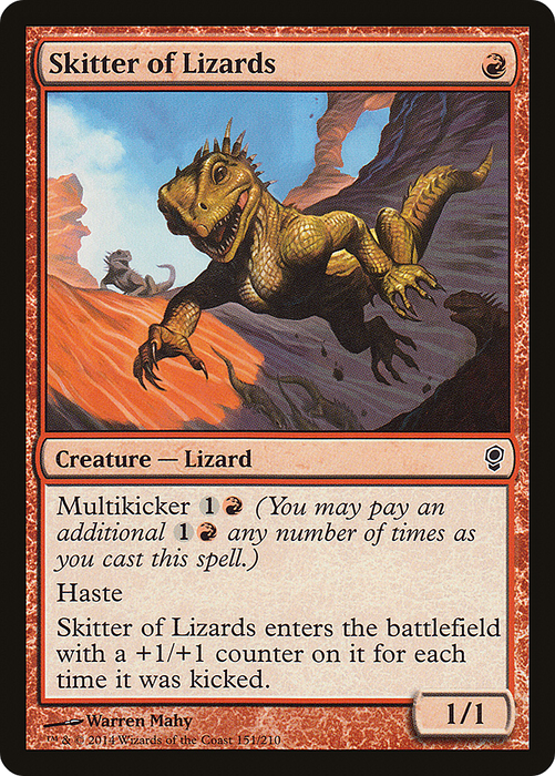 Skitter of Lizards (CNS-151) - common