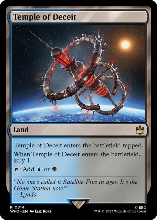 Temple of Deceit (WHO-314) - rare - Foil