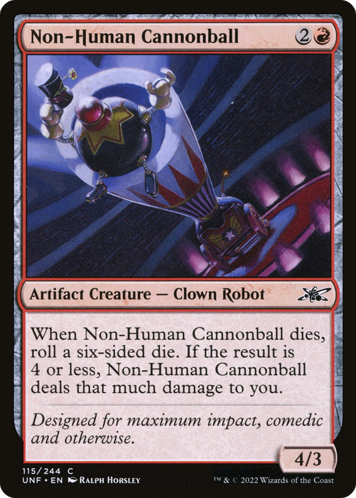 Non-Human Cannonball (UNF-115) - common