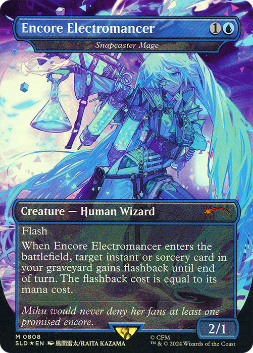 Snapcaster Mage (SLD-808) - mythic / Encore Electromancer