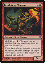 Deathforge Shaman (WWK-080) - uncommon - Foil