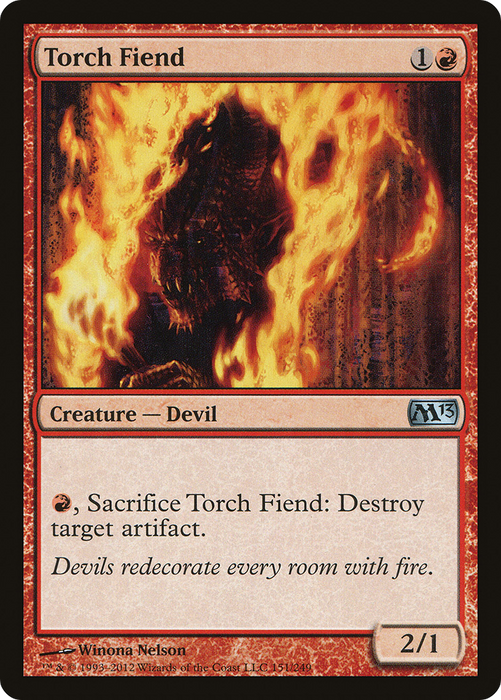 Torch Fiend (M13-151) - uncommon - Foil