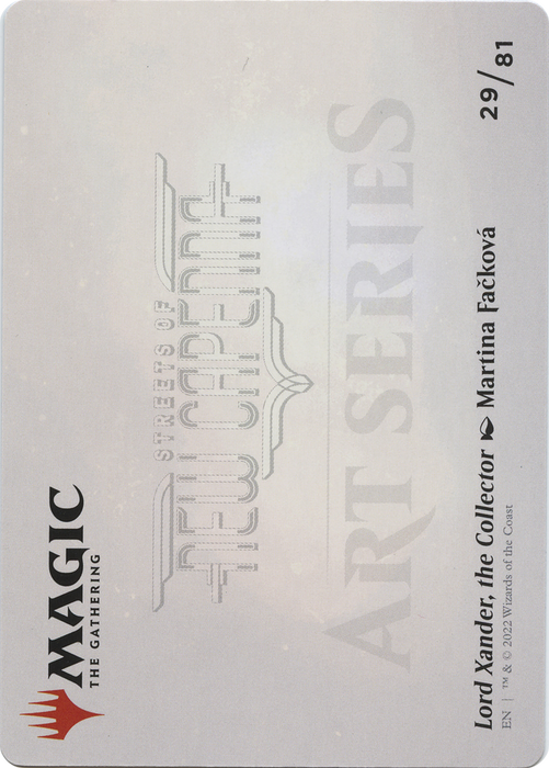 Lord Xander, the Collector // Lord Xander, the Collector (ASNC-029) - common (Borderless)