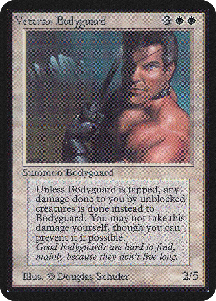 Veteran Bodyguard (LEA-041) - rare