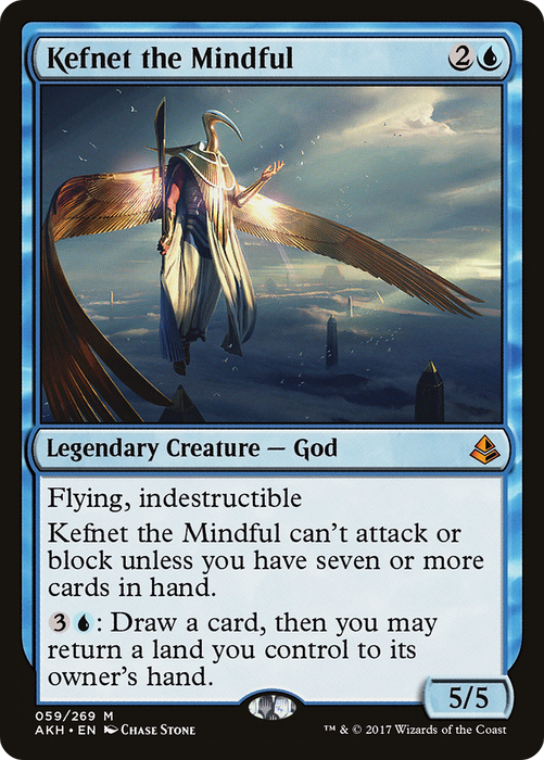 Kefnet the Mindful (AKH-059) - mythic - Foil