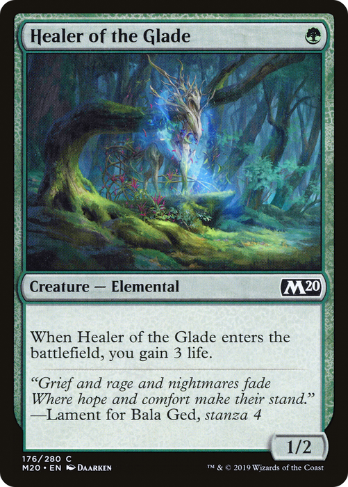 Healer of the Glade (M20-176) - common