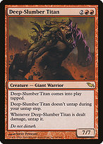 Deep-Slumber Titan (SHM-089) - rare - Foil