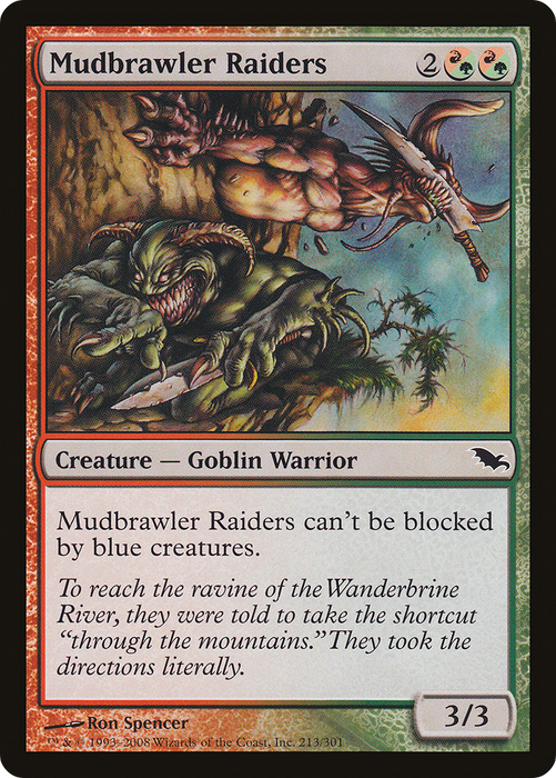 Mudbrawler Raiders (SHM-213) - common - Foil