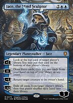 Jace, the Mind Sculptor (BLC-075) - mythic (Borderless) - Foil