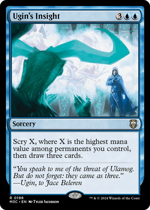 Ugin's Insight (M3C-196) - rare