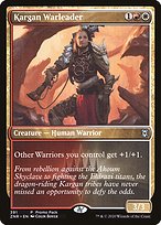 Kargan Warleader (PPZNR-391) - uncommon - Foil