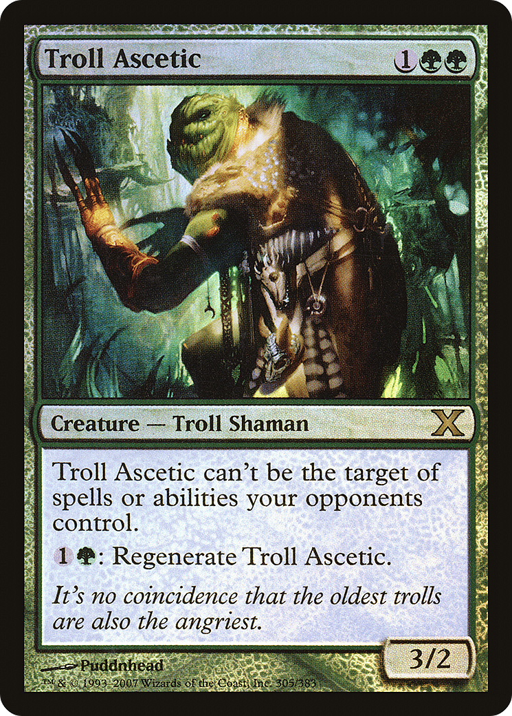 Troll Ascetic (10E-305★) - rare - Foil