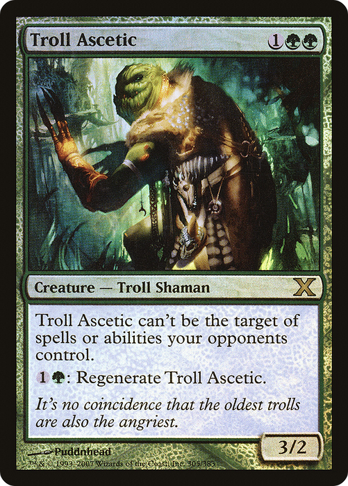 Troll Ascetic (10E-305★) - rare - Foil