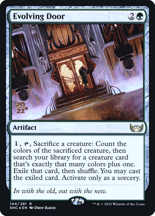 Evolving Door (PRE-144S) - rare - Foil