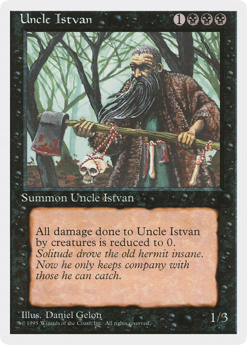 Uncle Istvan (4ED-165) - uncommon