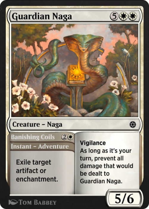 Guardian Naga // Banishing Coils (HBG-090) - common