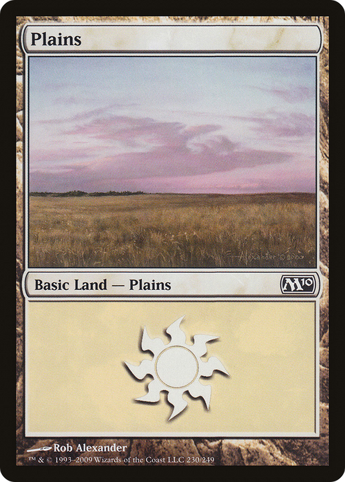 Plains (M10-230) - common - Foil