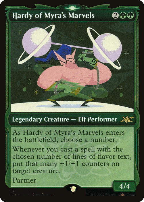 Hardy of Myra's Marvels (UNF-503) - rare: (Showcase) - Foil