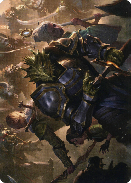 You Come to the Gnoll Camp // You Come to the Gnoll Camp (AAFR-042) - common (Borderless) - Foil