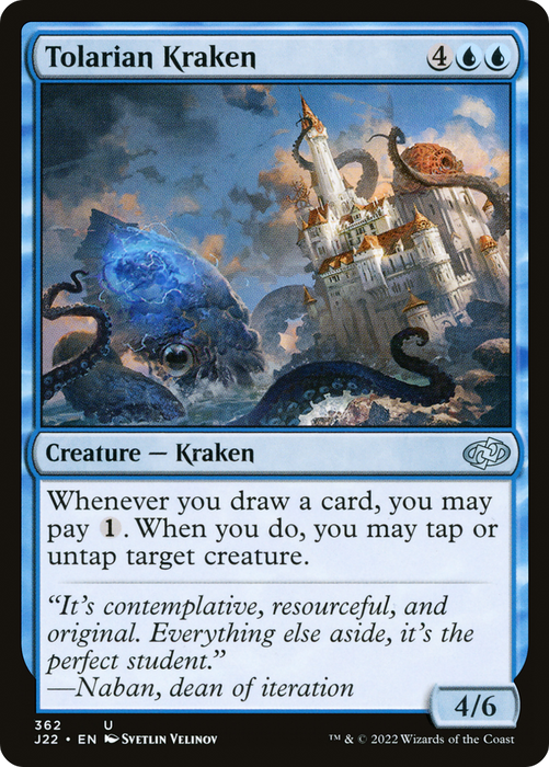 Tolarian Kraken (J22-362) - uncommon