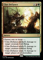 Clan Defiance (CLU-182) - rare