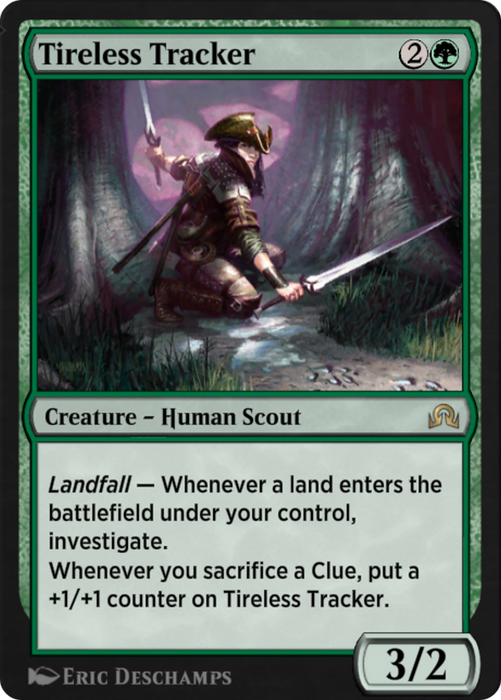 Tireless Tracker (EA1-014) - rare