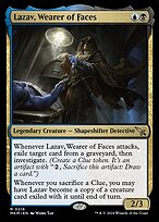 Lazav, Wearer of Faces (MKM-216) - rare - Foil
