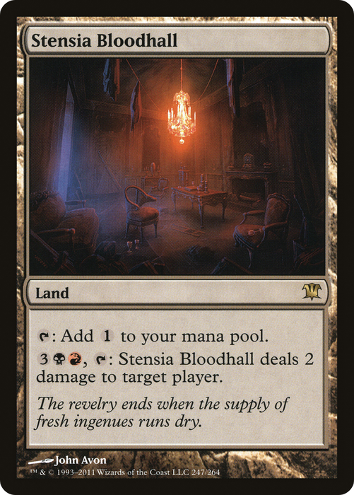 Stensia Bloodhall (ISD-247) - rare - Foil