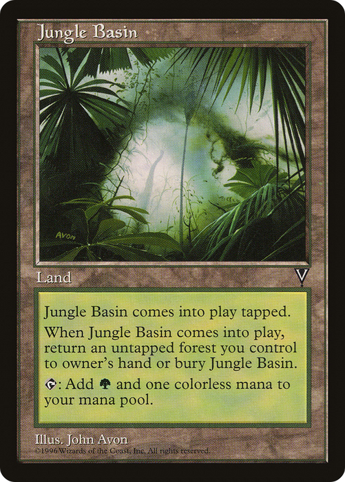 Jungle Basin (VIS-164) - uncommon