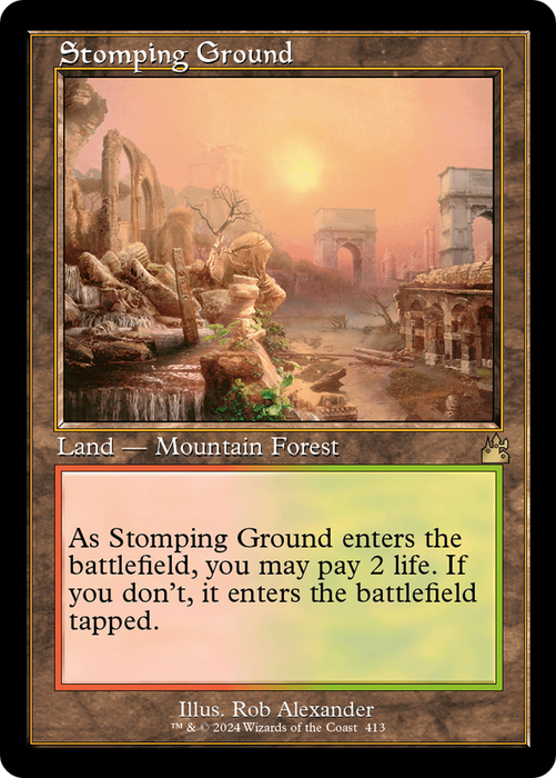 Stomping Ground (RVR-413) - rare - Foil