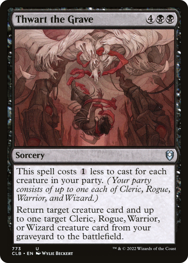 Thwart the Grave (CLB-773) - uncommon