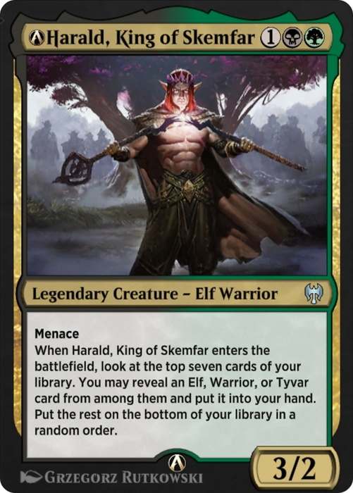 A-Harald, King of Skemfar (KHM-A-212) - uncommon