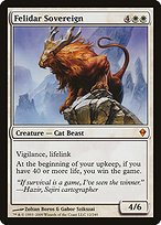 Felidar Sovereign (ZEN-012) - mythic