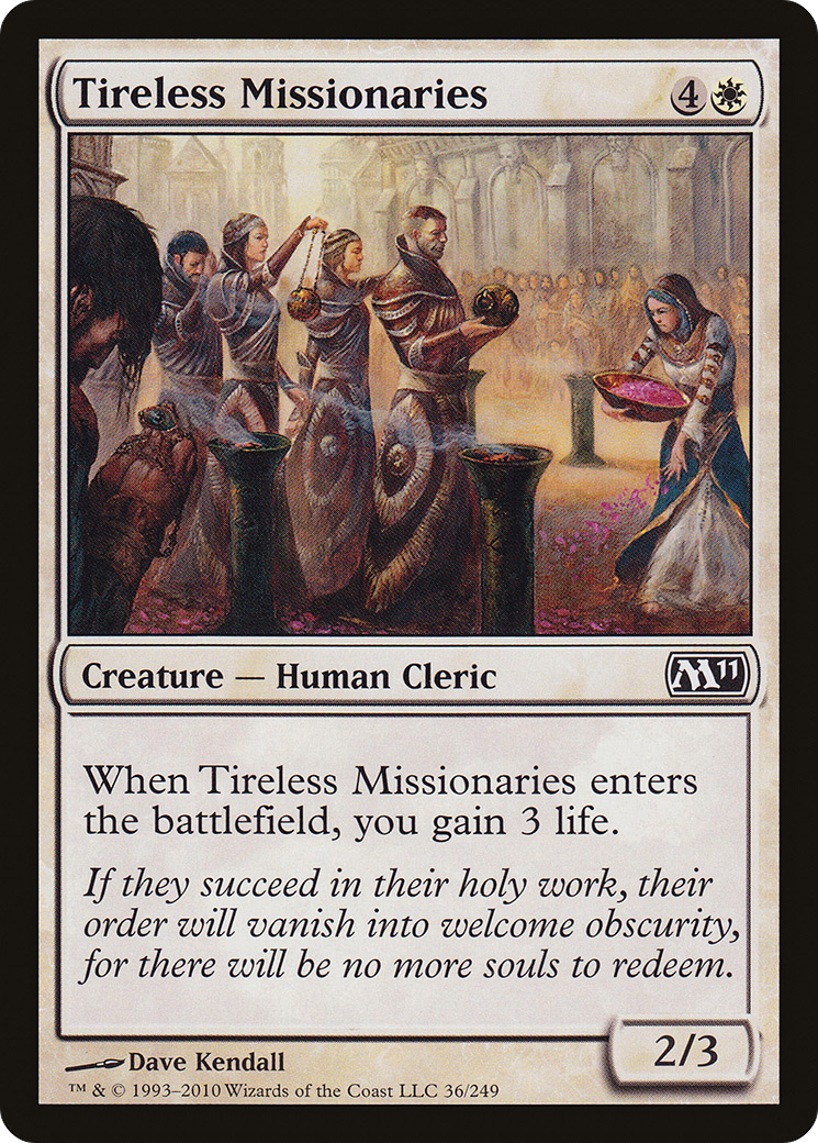 Tireless Missionaries (M11-036) - common